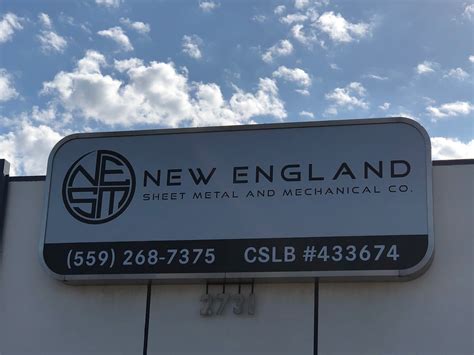 new england sheet metal website